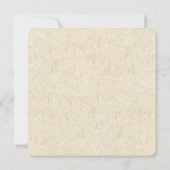 Old Vintage Scroll 25 Years Vow Renewal Invitation (裏面)