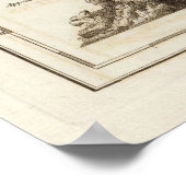 Old Virgin Islands Map (1775) St Thomas, St Croix ポスター (角)