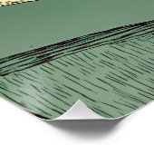 Old weasel reading a book to a young weasel ポスター (コーナー)