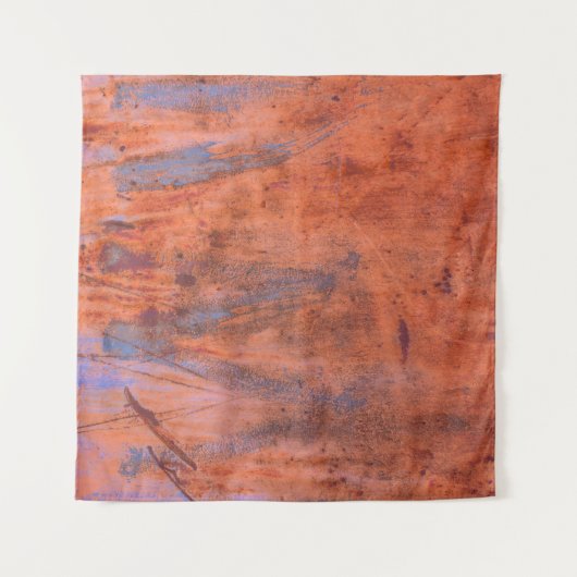 Old weathered rusty textureabstract, aged, aging,  タペストリー (正面(横))