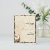 Old West Boots and Bouquets応答カード 出欠カード (スタンド正面)