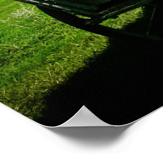 Old West Covered Wagon 02 Poster ポスター (角)