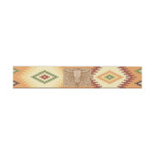 Old West Frontier Wedding Invitation Belly Band 招待状ベリーバンド (フラット)