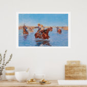 Old West In Safe Hands Artプリントポスター ポスター (キッチン)