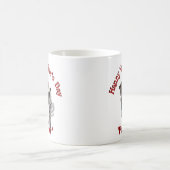 Old West 'Purrfect'  Cat Couple Valentine コーヒーマグカップ (中央)