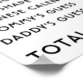 Old Wids Tales Hockey Genderがパーティー記号を明らかにする ポスター (角)