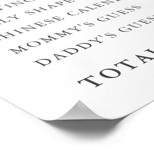 Old Wires Talesアイスクリームパーティー標識 ポスター (角)