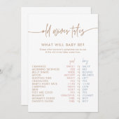 Old Wires Talesカード | Bohoジェンダーがゲームを明らかにする アドバイスカード (正面/裏面)