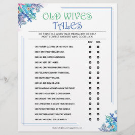 Old Wires Tales [青いフローラ] レターヘッド