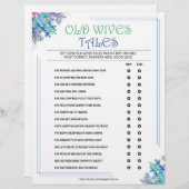 Old Wires Tales [青いフローラ] レターヘッド (正面/裏面)