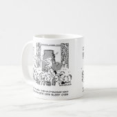 Old Woman Who Lived in a Shoe's Kids Sleepover コーヒーマグカップ (正面左)