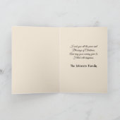 Old World Christmas Christmas 5 カード (内部)