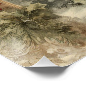 Old World Christmas Snowman ポスター (コーナー)