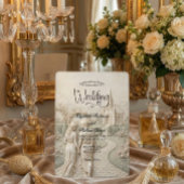 Old World Grecian Romance Garden Wedding 招待状