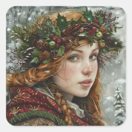 Old World Lady スクエアシール