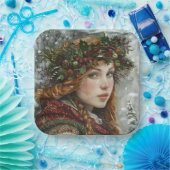 Old World Lady ペーパープレート (パーティー)