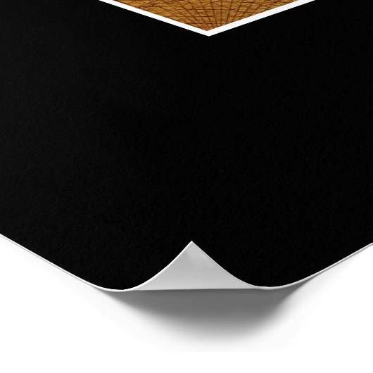 Old World Map Motivational Poster ポスター (角)