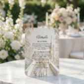 Old World Romantic Fairytale Cathedral Scene エンクロージャーカード