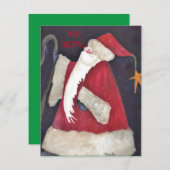 Old World Santa  シーズンカード (正面/裏面)