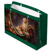 Old World Santa ラージペーパーバッグ (裏面アングル)