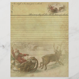 Old World Santa Letterhead – サンタからの手紙