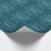 "Old & Young"モノグラムカスタムラッピング紙 ラッピングペーパー (角)