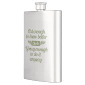 「Old & Young」名前をカスタムする フラスク (左)