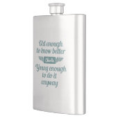 「Old & Young」名前をカスタムする フラスク (左)