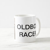 OLDBOYのレーサーのマグ コーヒーマグカップ (正面右)