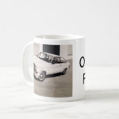 OLDBOYのレーサーのマグ コーヒーマグカップ (正面左)