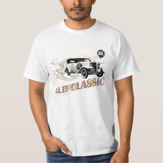 OldClassicCar_Basic Tシャツ (正面)