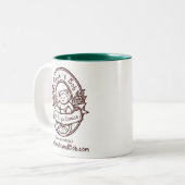 Oldeのスタイルのコップ及びマグ ツートーンマグカップ (正面左)