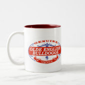 Oldeの英語Bulldogge ツートーンマグカップ (左)
