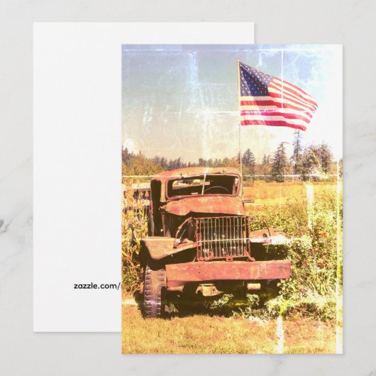 Olde glory 招待状 (正面/裏面)