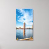 olden Nile Morning in Cairo キャンバスプリント (正面)