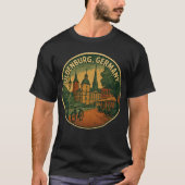 Oldenburg Germany City Art Tシャツ (正面)