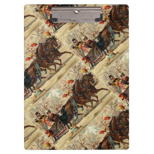 Older and Younger Sisters Ride - Mary Evans クリップボード (正面)