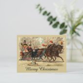 Older and Younger Sisters Ride - Mary Evans ポストカード (スタンド正面)