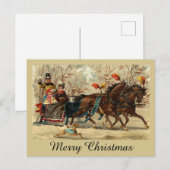 Older and Younger Sisters Ride - Mary Evans ポストカード (正面/裏面)