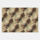 Older and Younger Sisters Ride - Mary Evans ラッピングペーパーシート (正面)