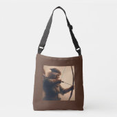 Older Female Archer Tote クロスボディバッグ (正面)