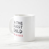 Oldest Child – I Make the Rules Personalized コーヒーマグカップ (正面左)