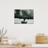 Oldest Known Photograph of a Tornado from 1884 ポスター (キッチン)
