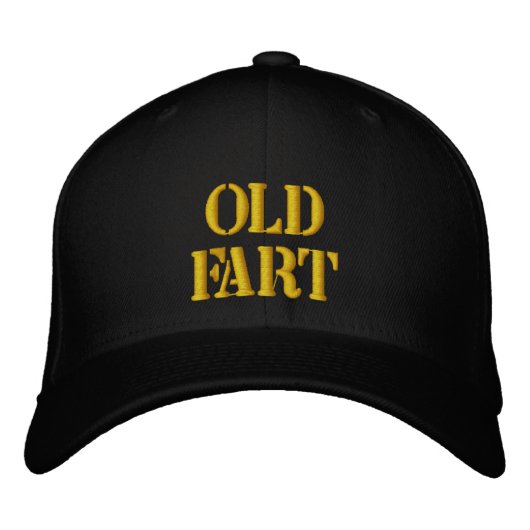 OLDFART 刺繍入りキャップ (正面)