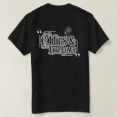 Oldies and Low Lows back-hit T-shirt Tシャツ (デザイン裏面)