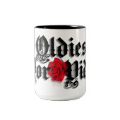 Oldies por vida マグカップ