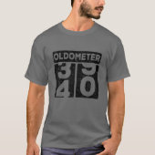 Oldometer 39-40 | 40Th Birthday Funny Gift Tシャツ (正面)
