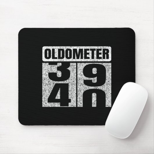 Oldometer &# -40 40th Birthday 40 Year Old Funny  マウスパッド (マウス)