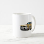 Oldsのカットラスのブラウン車 コーヒーマグカップ (正面右)
