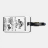 Oldsの鉄道点検車 ラゲッジタグ (裏面横)